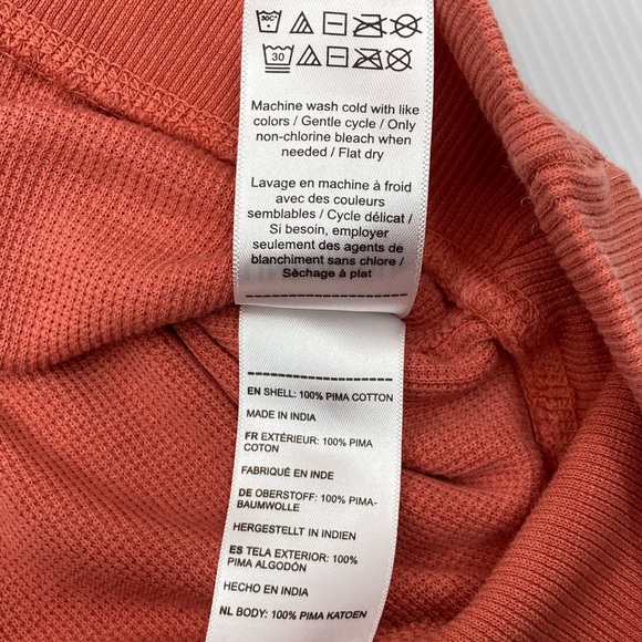 Untuckit Ezra Long Sleeve Textured Pop Over Shirt Large S349 - Picture 9 of 9